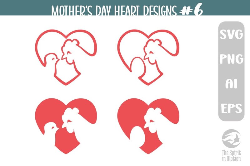 Mother's Day Heart Designs - Vol.06 (by TheSpiritInMotion)