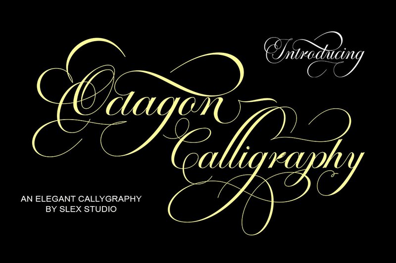 Octagon Calligraphy (by Slex_studio)
