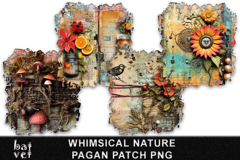 Pagan Patch Sublimation Bundle Design (by BatVet)