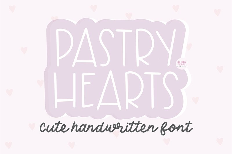 Pastry Hearts (by blushfontco)