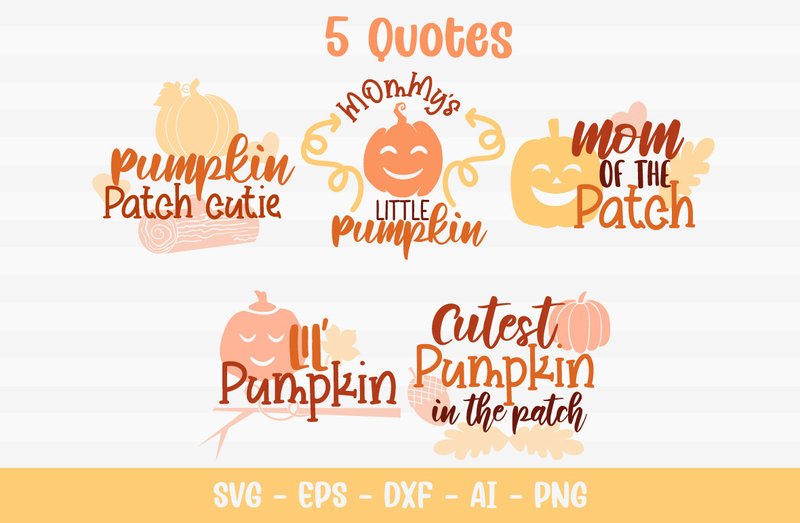 Pumpkin Patch - Pumpkin Quotes (by Firefly Designs)
