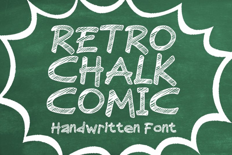 Retro Chalk Comic (by MVMET)