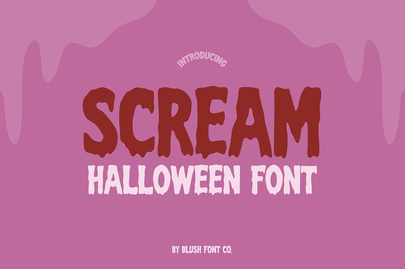 Scream Halloween (by blushfontco)