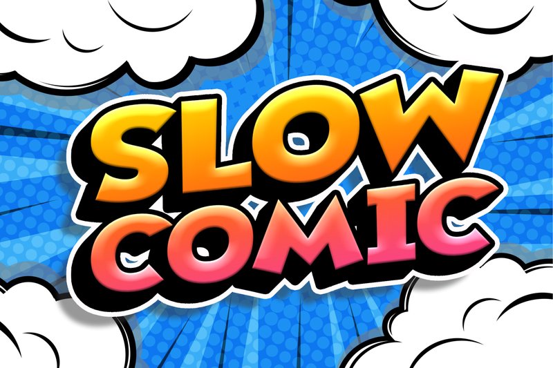 Slow Comic (by Creative Fabrica Fonts)