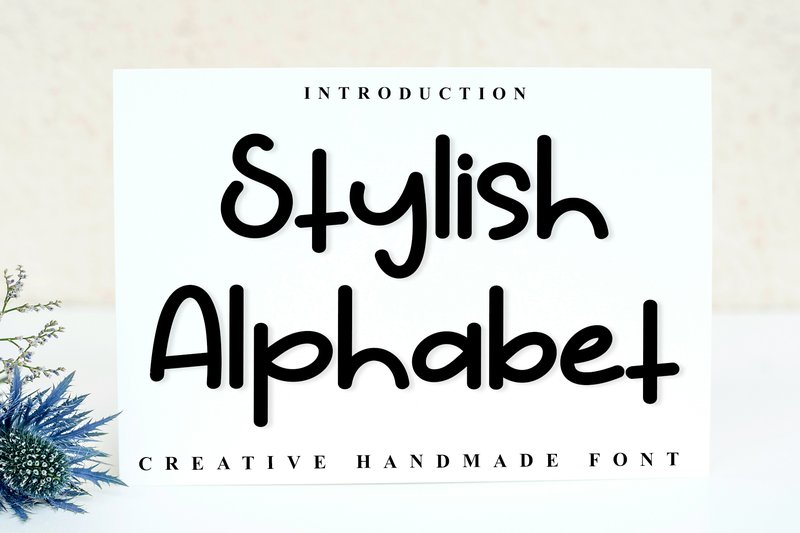 Stylish Alphabet (by Creatype Designer)
