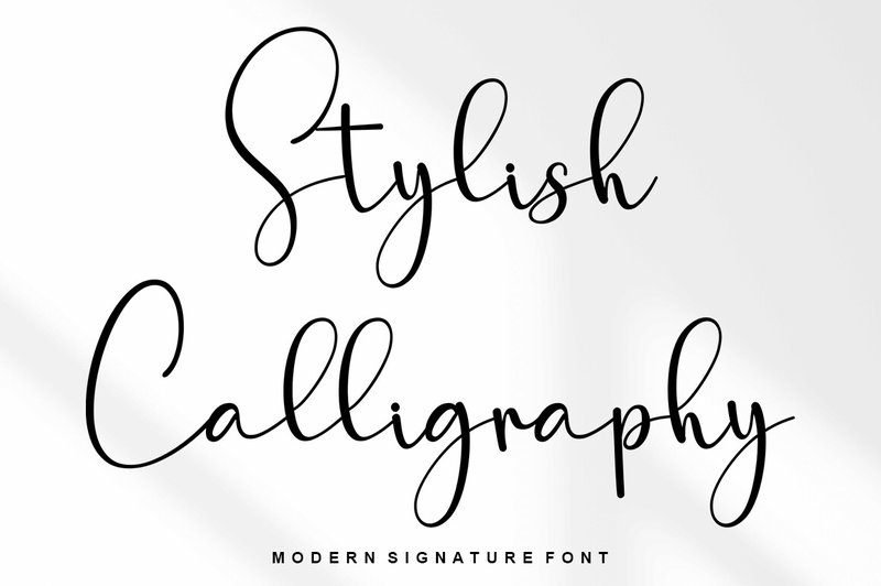 Stylish Calligraphy (by PriorityType)