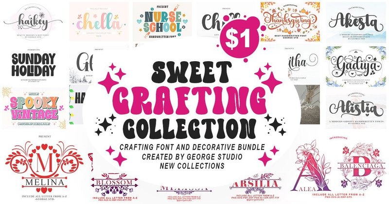 Sweet Crafting Bundle (by George Studio)