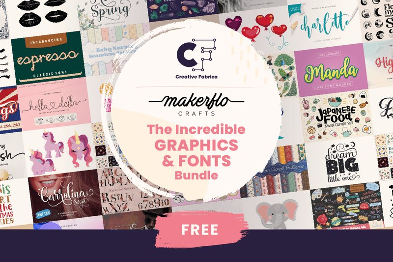 The Incredible Graphics & Fonts Bundle
