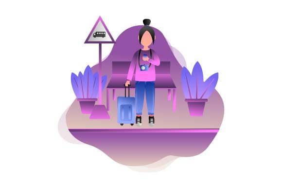 Travel Flat Illustration (by pnajlab)