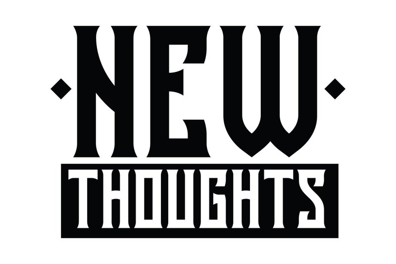 Typography Quotes Crafts New Thoughts (by veddiraart)