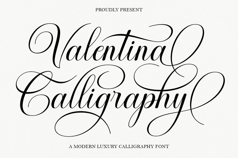 Valentina Calligraphy (by Diorde Studio)