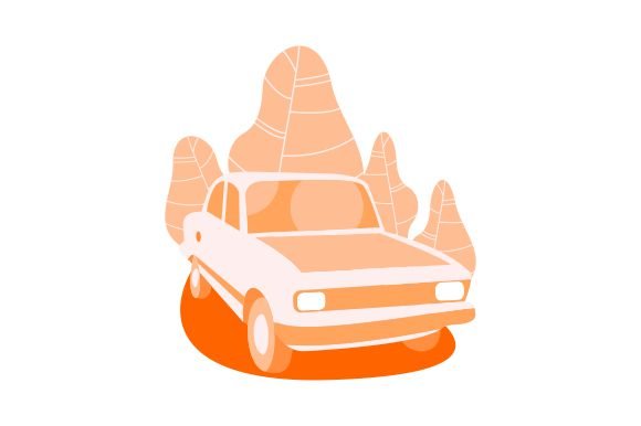 Vector Illustration Flat Design Car (by therintproject)