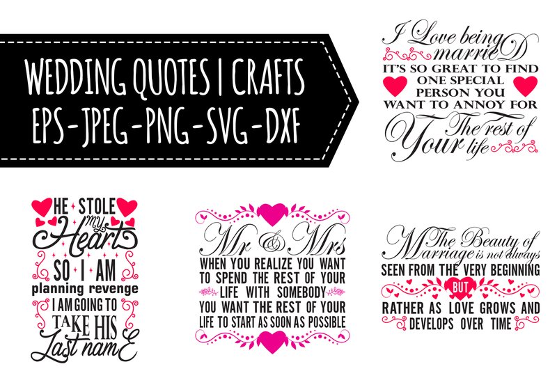 Wedding Quotes Bundles (by Tosca Digital)