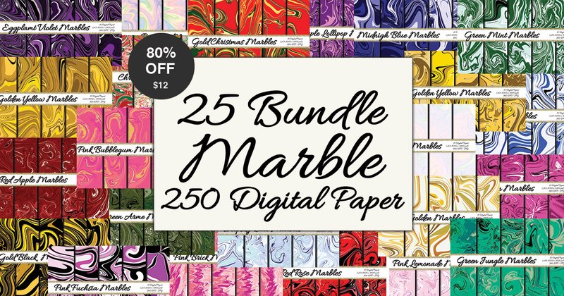 25 Marble Bundle (by PrisonerRabbit)