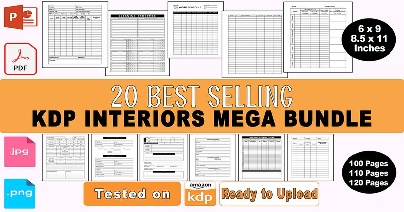 Best Selling KDP Interiors Bundle (by lamalam.imade)