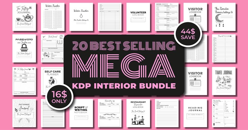 Best Selling Mega KDP Interiors Bundle Vol.2 (by GN Shop)