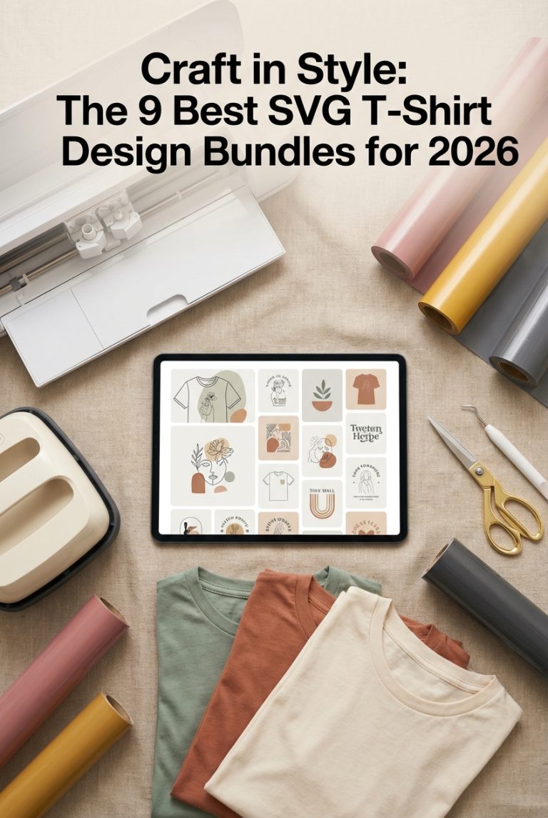 Craft in Style: The 9 Best SVG T-Shirt Design Bundles for 2026 ...