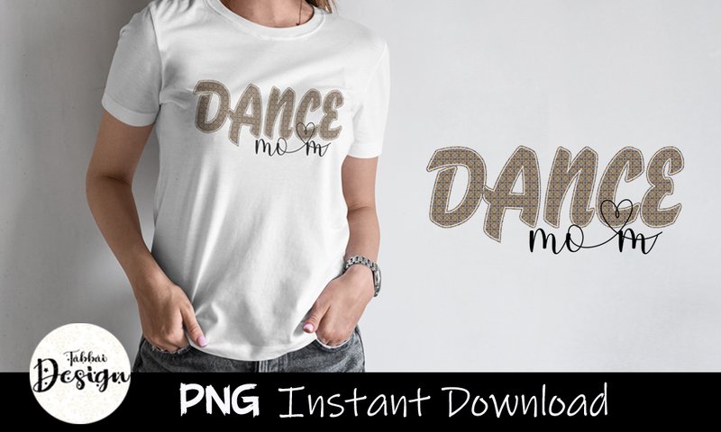 Dance Mama Cheer Mom Sublimation Designs (by Tabbai Design)