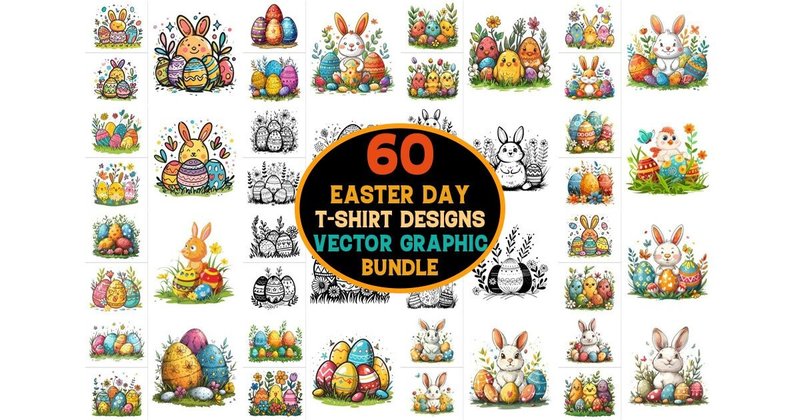 Easter Day Vector Graphic Bundle