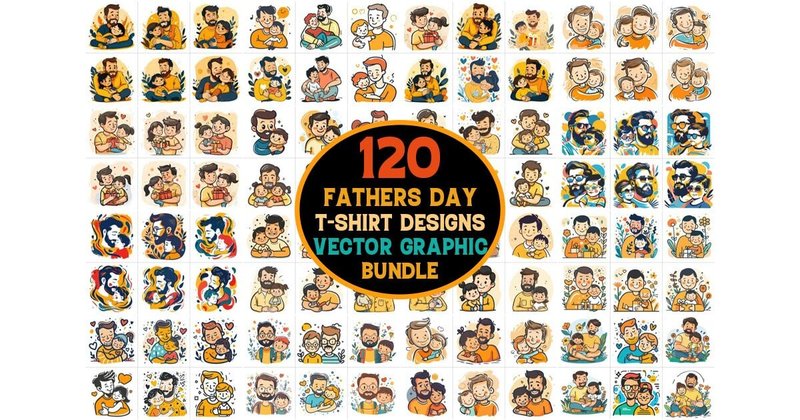Fathers Day Vector Graphic Bundle
