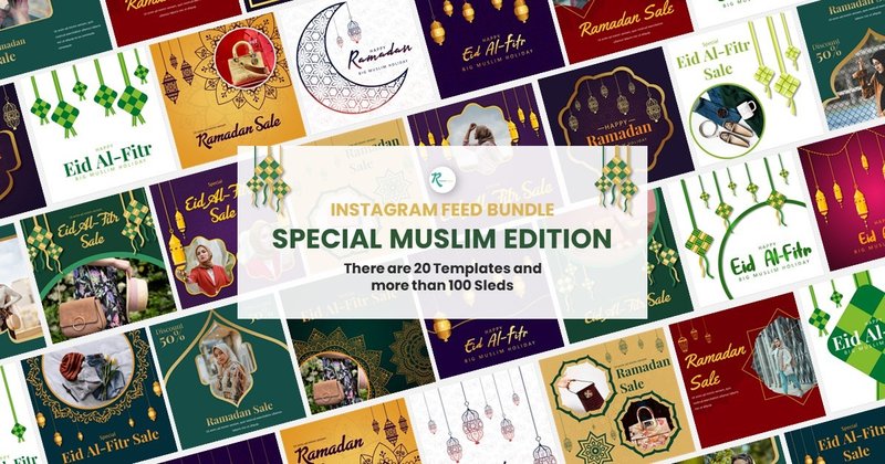 Instagram Feed Bundle - Muslim Edition (by Region Studio)