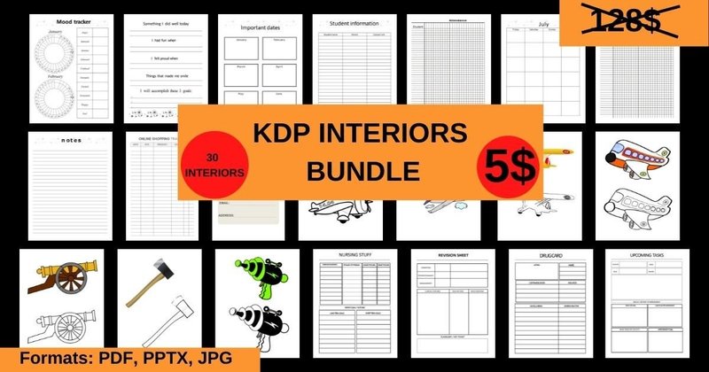 KDP Interiors Bundle (by Super KDP)
