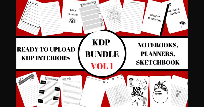KDP Interiors Bundle Vol.1 (by Love Print Store)
