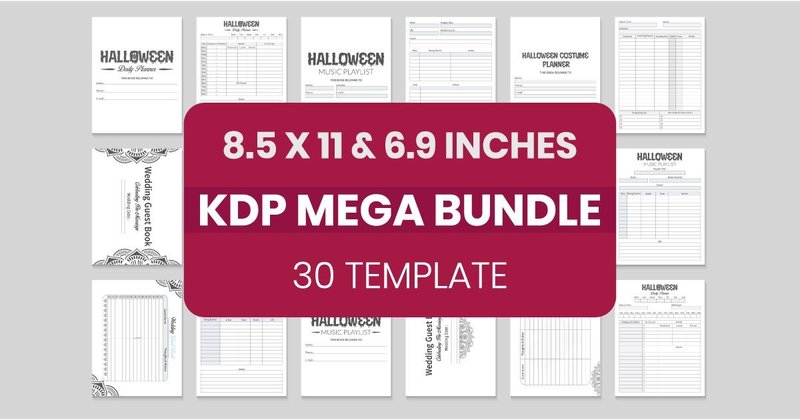 KDP Interiors Mega Bundle (by A.H POD Designer)
