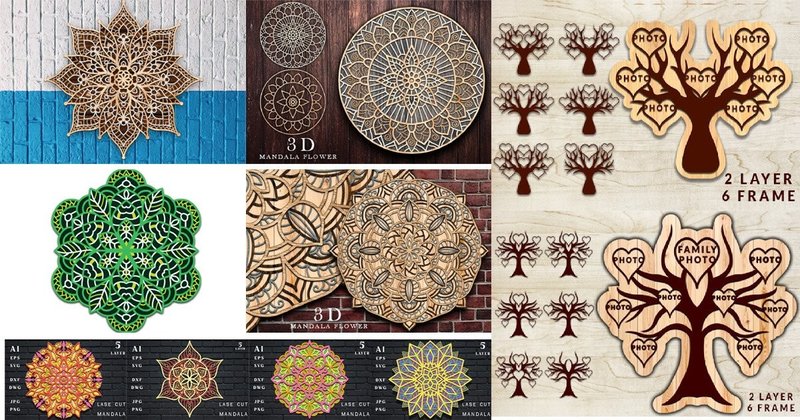 Laser Cut Bundle (by Art Hub)