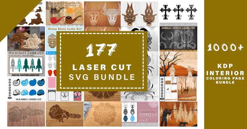 Laser Cut SVG Bundle (by mr.saju235)