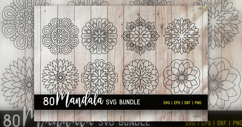 Mandala SVG Bundle (by doridodesign)