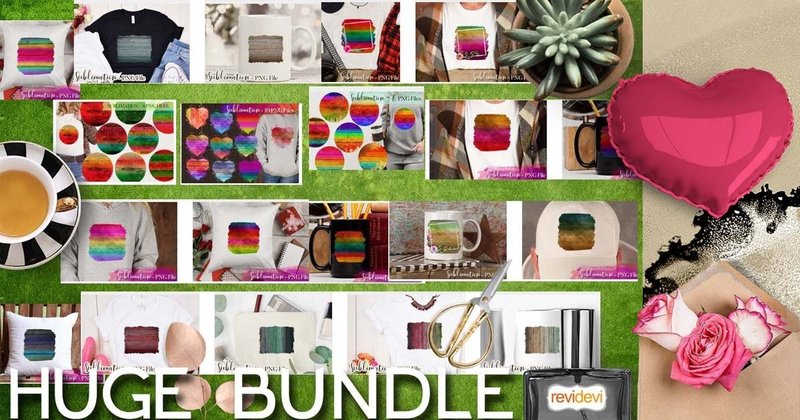 Rustic Wood Sublimation Huge Bundle (by Revidevi)