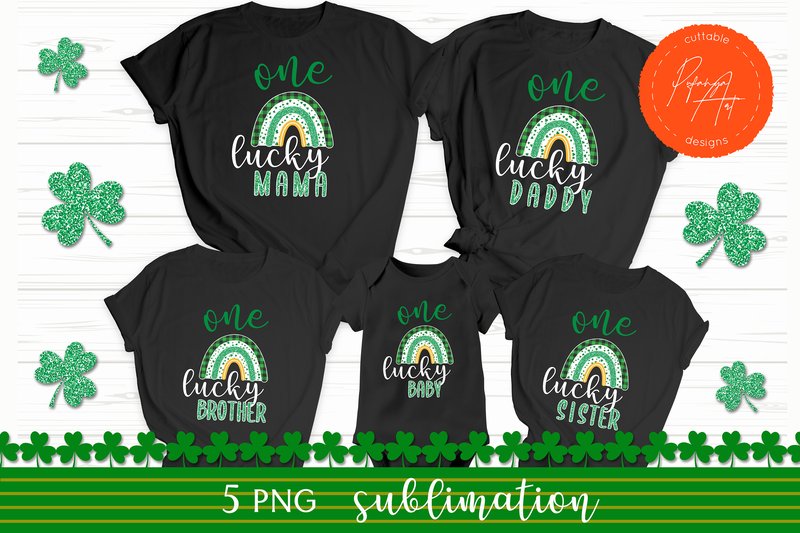 Saint Patrick’s Day Family Print PNG (by pufanya)