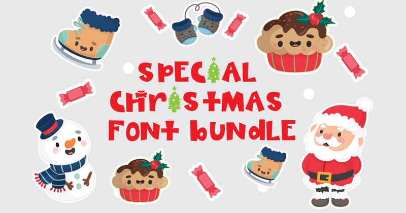 Special Christmas Font Bundle (by goodigital)
