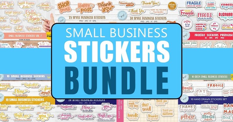 Sticker for Insert and Packaging Bundle (by qidsign project)