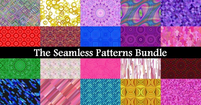 The Seamless Patterns Bundle (by davidzydd)