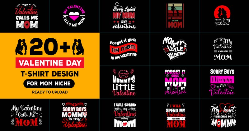 Valentine's Day Mom SVG Bundle (by King_publisher)