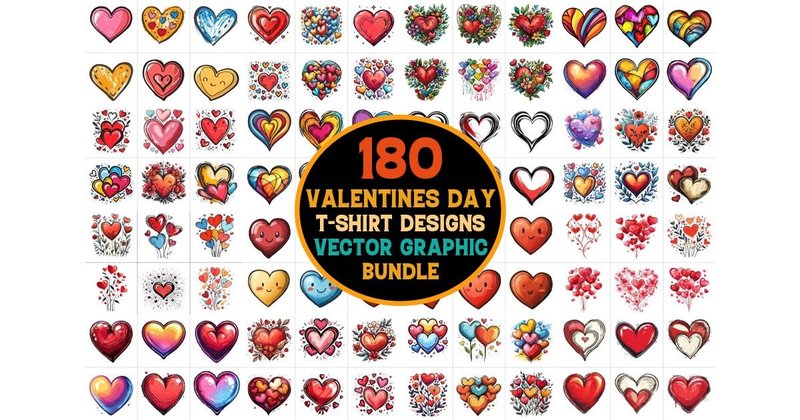 Valentines Day Vector Graphic Bundle