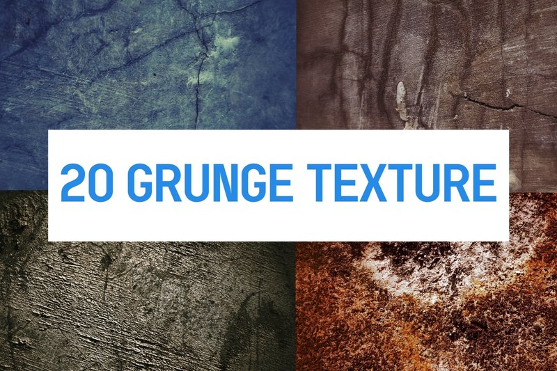 20 Grunge Textures (by Mamstock)