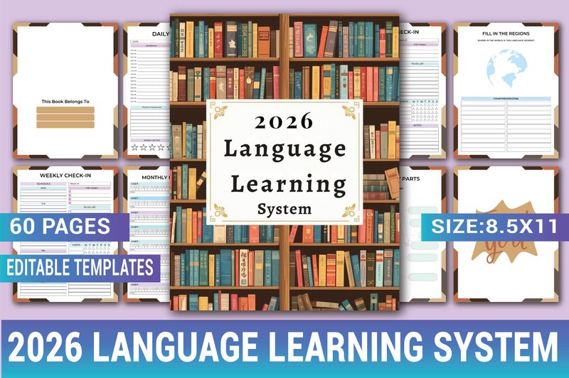 2026 Language Learning System (by KDPMart)