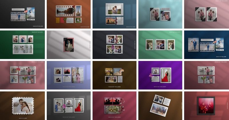 24 Valentine's Day Photo Frame Mockups (by sadhincosta128)
