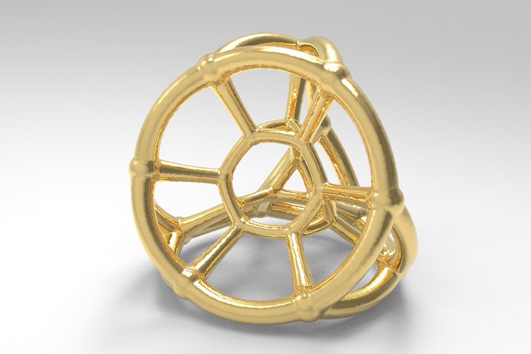 4d Polyhedra Bead Model for 3D Printing (by KseniyaOmega)