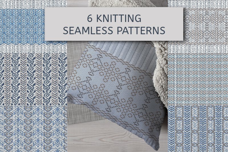 6 Graphic Knitted Patterns (by kazakova_o)