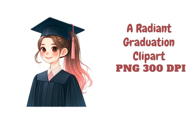 A Radiant Graduation Clipart (by applelemon1234)