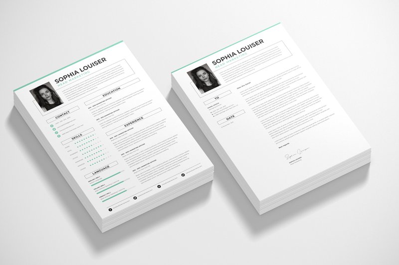 About Resume Word Template Graphic (by NanoAgency)