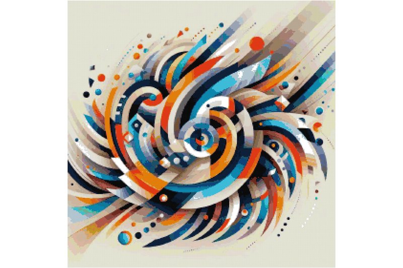 Abstract Geometric Cross Stitch Patterns (by crossstitchpatterns)