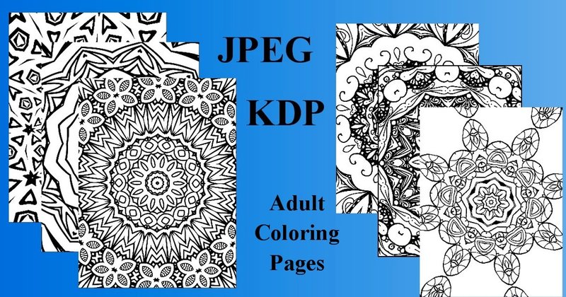 Adult Coloring Pages Bundle (by jaceyadrian)
