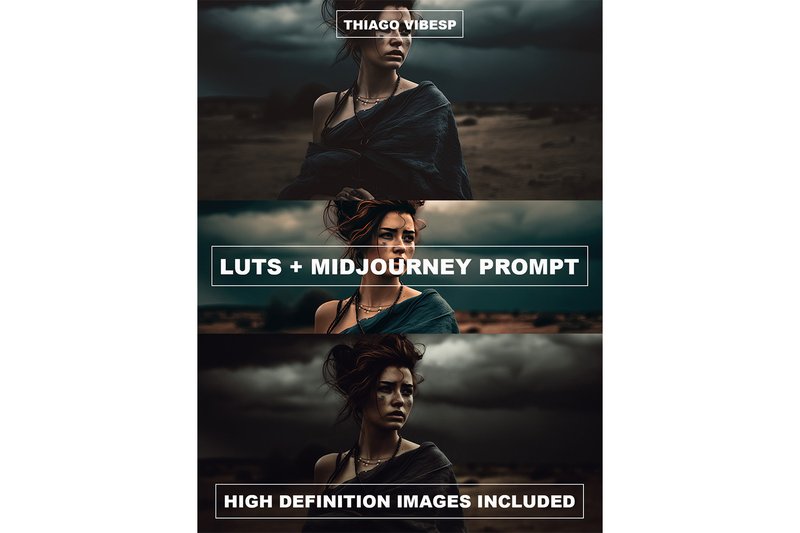 AI Art + Midjourney Prompt + Film LUTs (by Creative House)