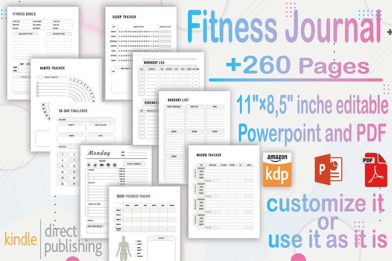 All Fitness Planners and Trackers (by LOVO)