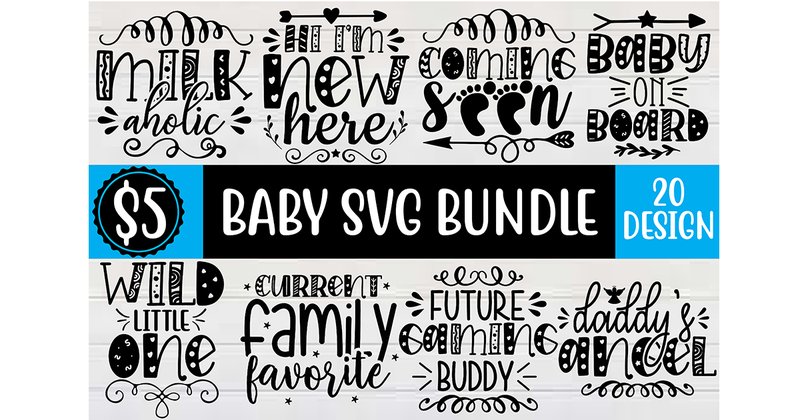 Baby SVG Bundle (by Craft Store)